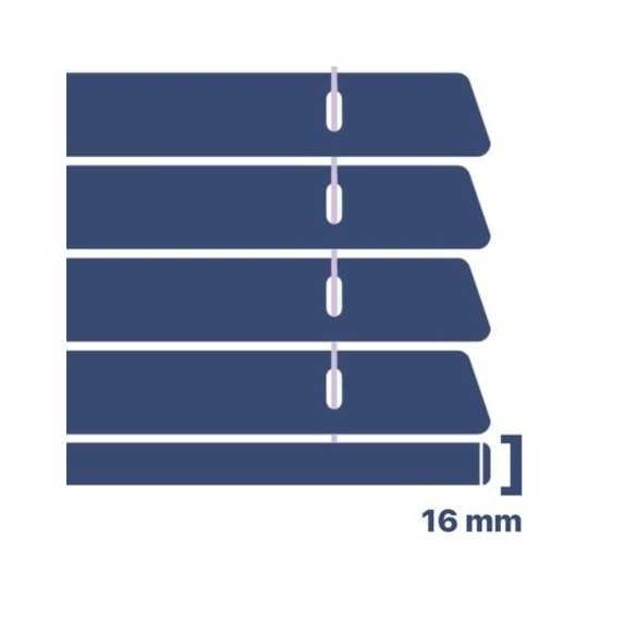 Veneciana Aluminio Lama 16 MM Motorizada