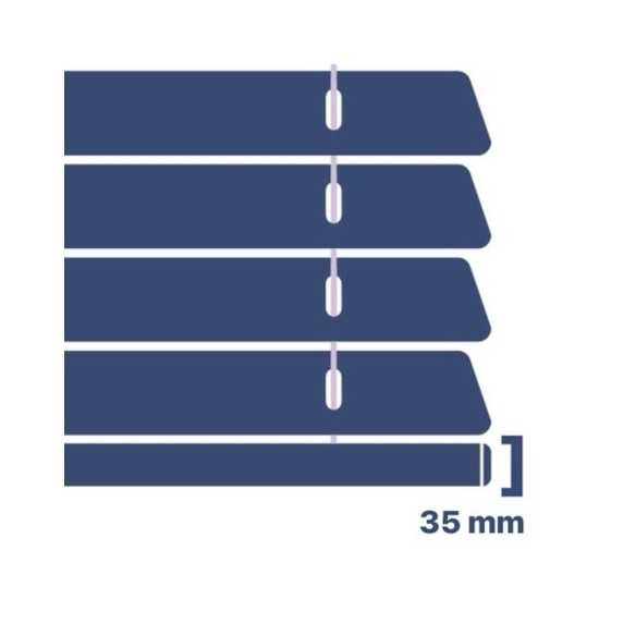 Veneciana Aluminio Lama 35 MM Motorizada