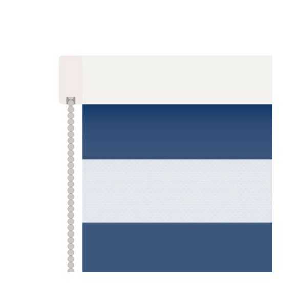 Estor Noche y Día Con Cajón Negro