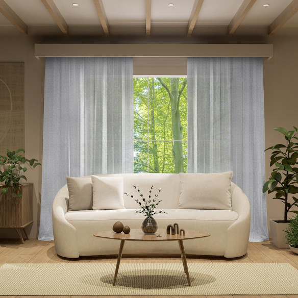 Cortinas de Tela Plumeti 2