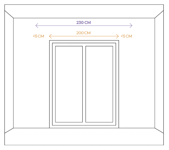 Guia de tallas cortinas