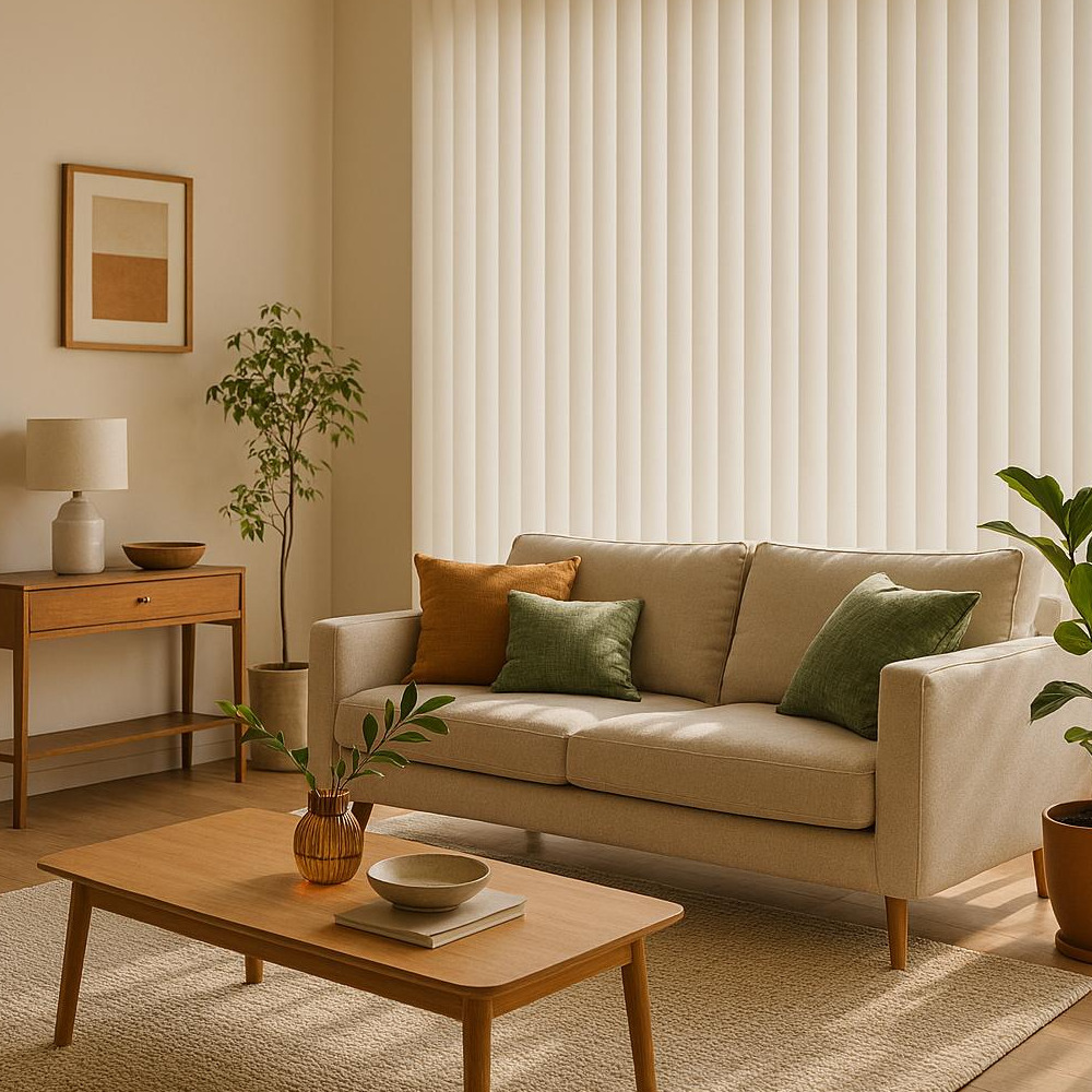 Elegancia y funcionalidad: las cortinas verticales que transformarán tu espacio