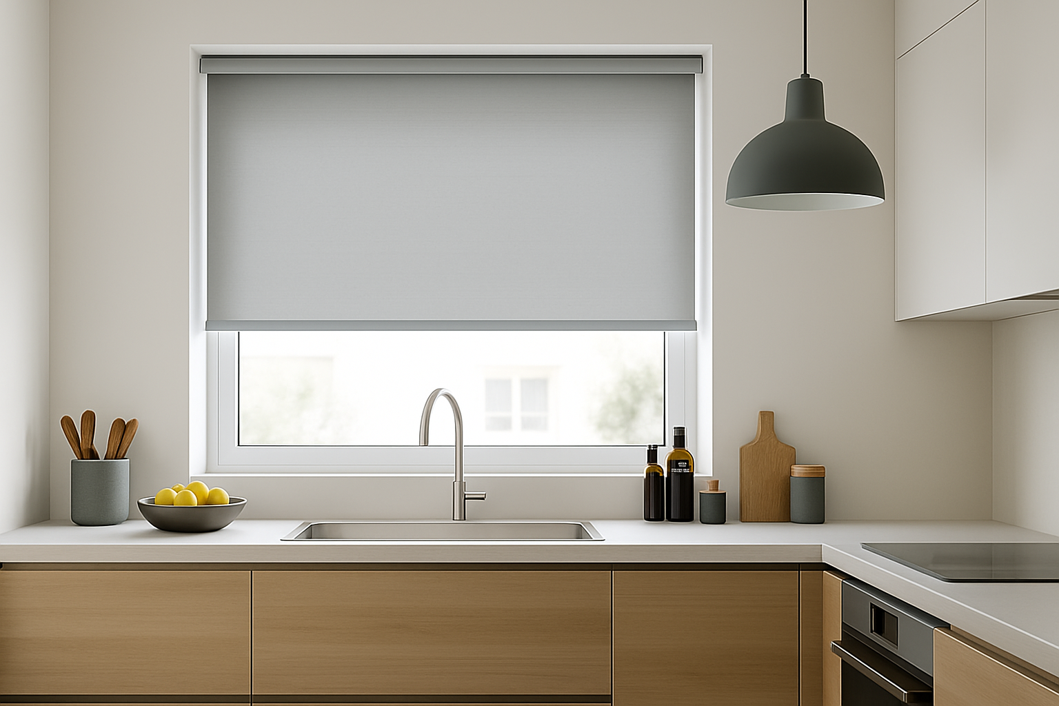 Estores cocina: ideas funcionales y estéticas para tu espacio culinario